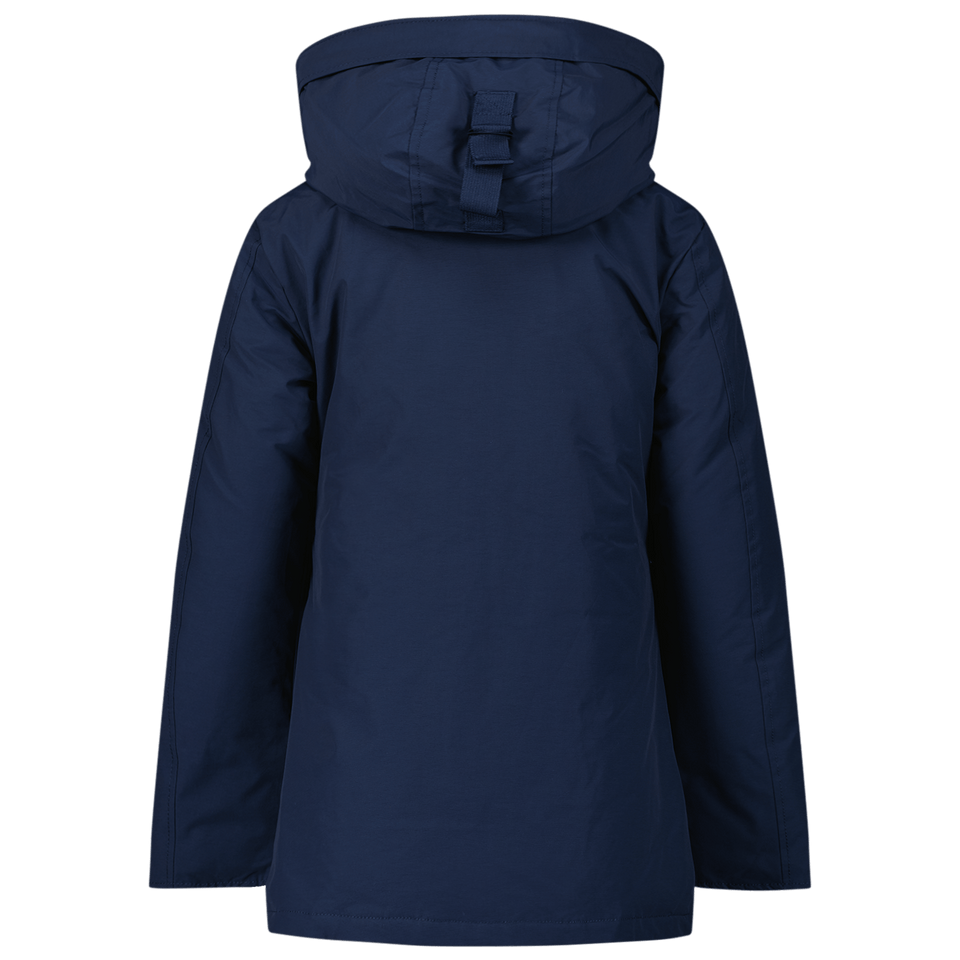 Airforce Kids Girls Coat Blue