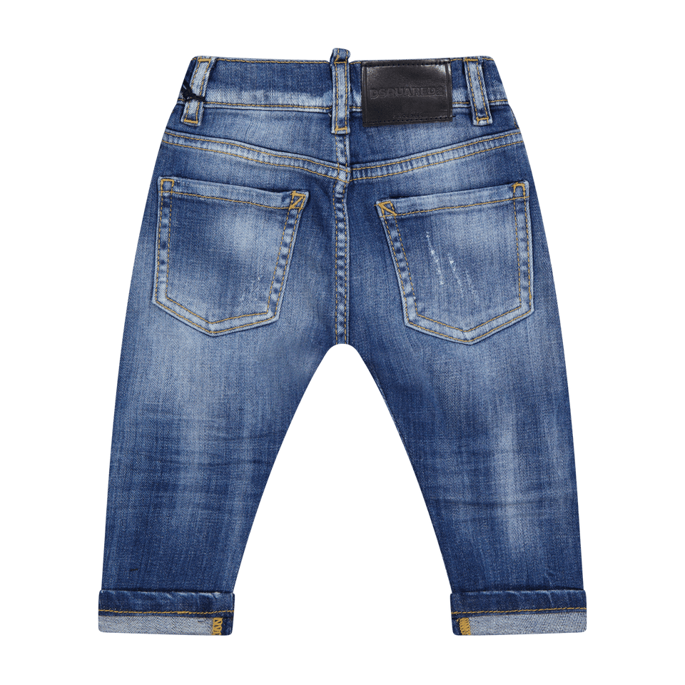 Dsquared2 Baby Girls Jeans Blue