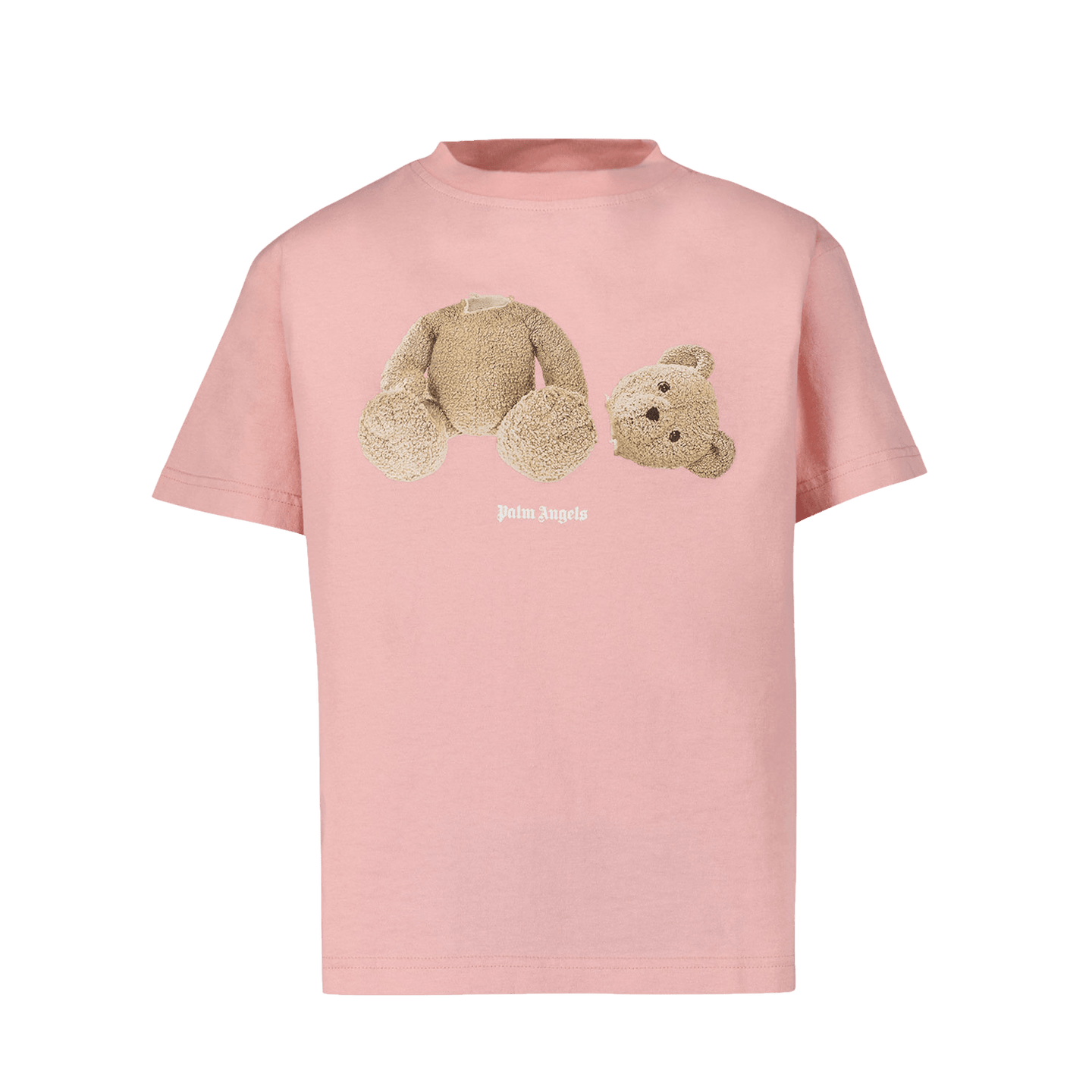 Palm Angels Kids Girls T-Shirt Light Pink