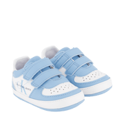 Calvin klein bebek erkek ayakkabısı açık mavi