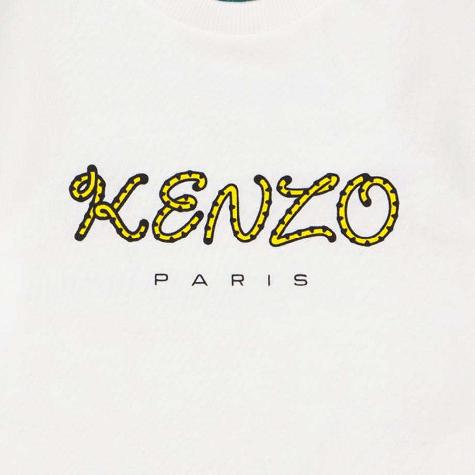 Kenzo kids Baby Unisex T-Shirt White