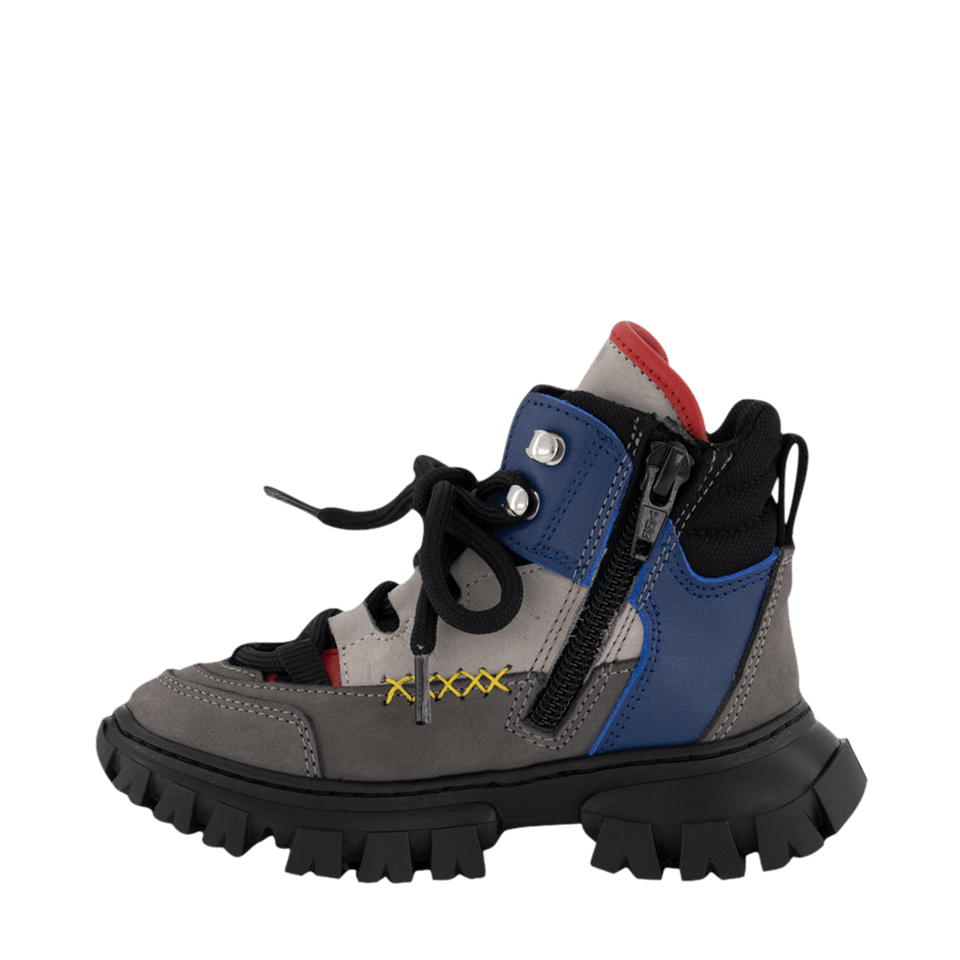 Dsquared2 Kids Unisex Boots Grey