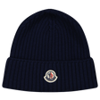 Moncler Kinder Unisex Muts Navy - Superstellar
