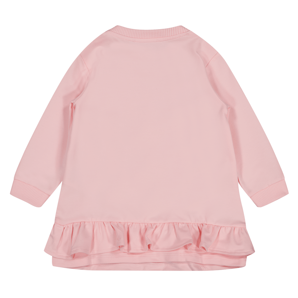 Moschino Baby Girls Dress Light Pink