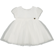 Mayoral Baby Girls Dress Off White