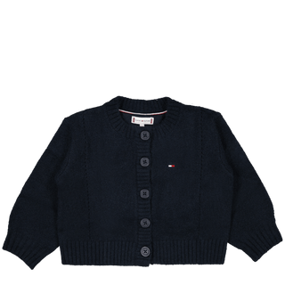 Tommy Hilfiger Baby Girls Vest Navy