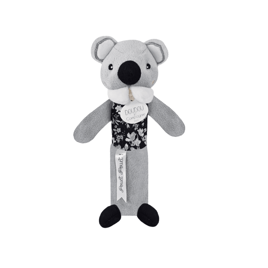 Doudou Et Compagnie Baby Pouet Grey