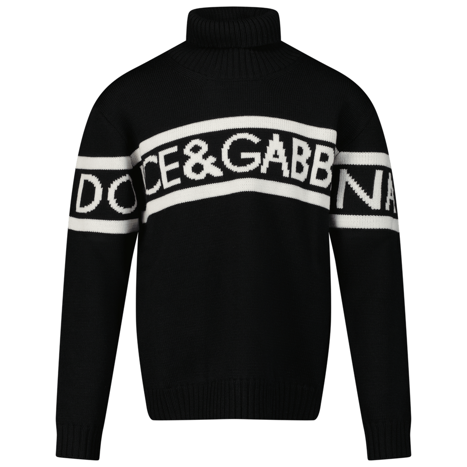 Dolce & Gabbana Kids Boys Sweater Black