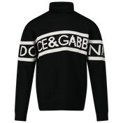 Dolce & Gabbana Çocuk Boys Kazak Siyah