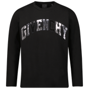Givenchy Çocuk Kızları T-Shirt Siyah