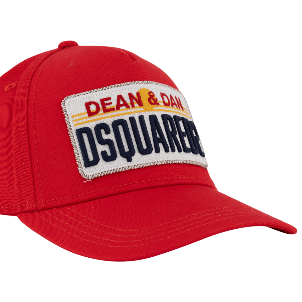 Dsquared2 Kids Unisex Hat Red