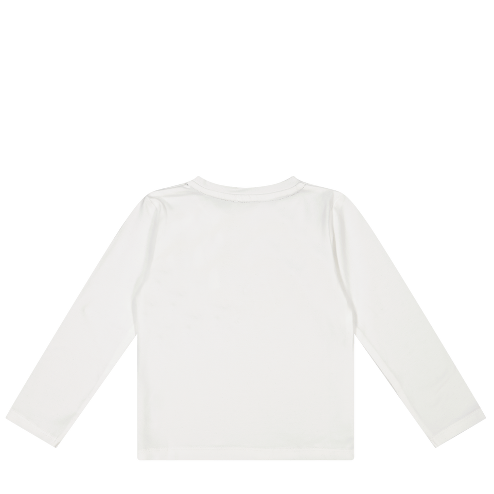 Liu Jo Kids Girls T-Shirt Off White