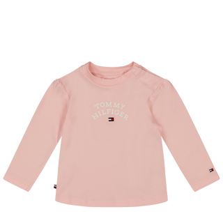 Tommy Hilfiger Baby Unisex T-Shirt Light Pink