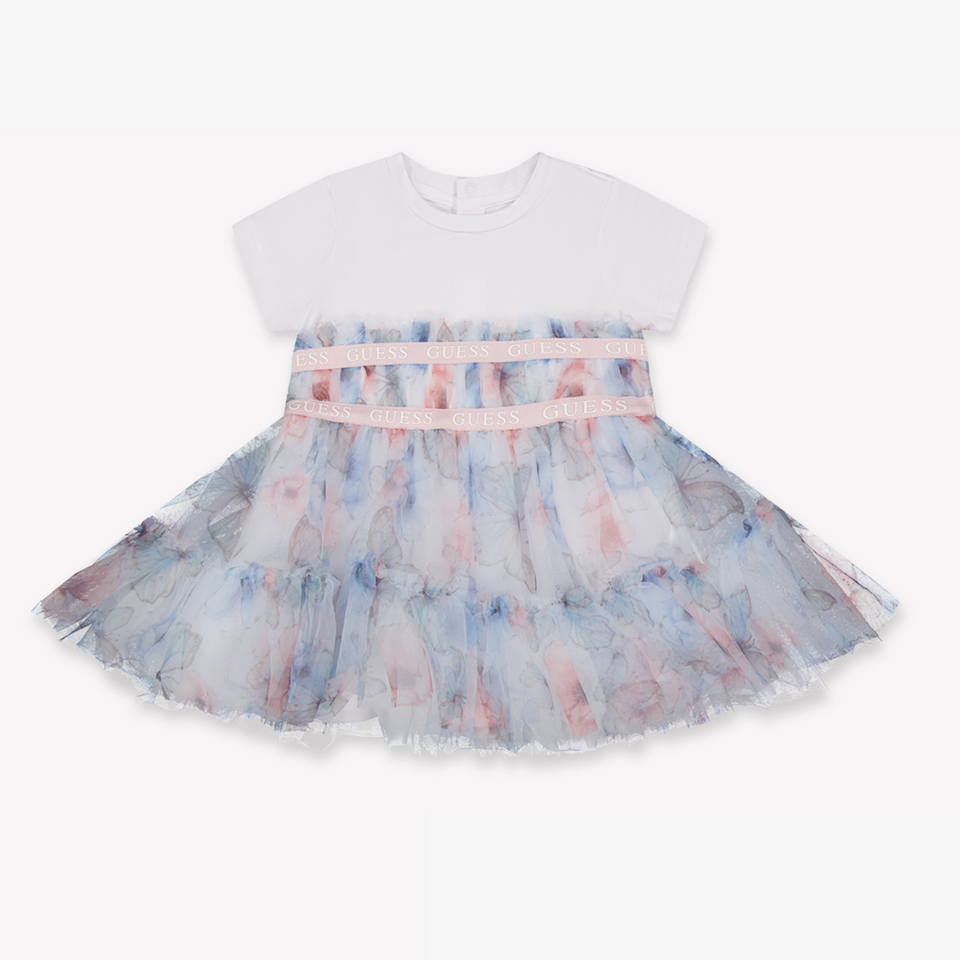 Guess Baby Girls Dress In White