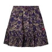 Kenzo Kids Childs's Girls Skirt Purple