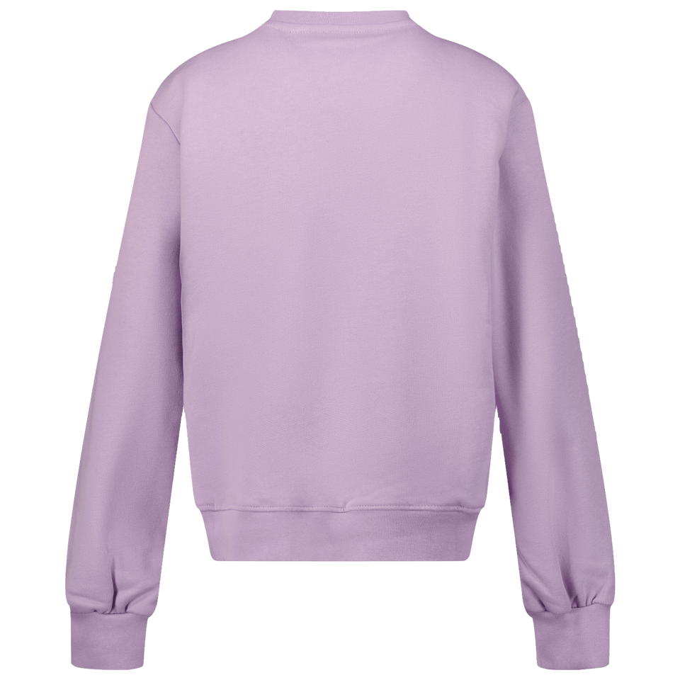 MSGM Kids Girls Sweater Lilac