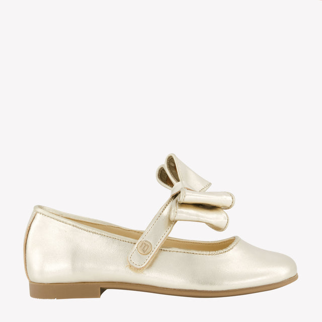 Andanines Girls Shoes In Gold