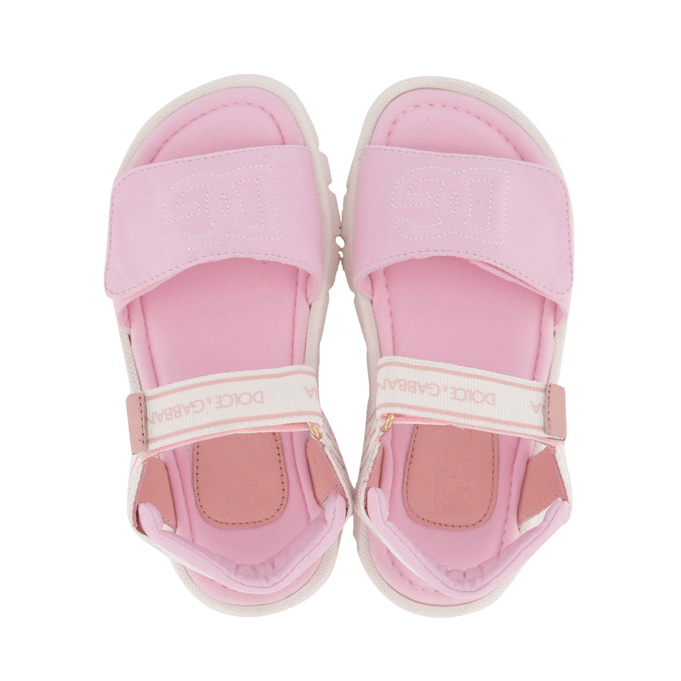 Dolce & Gabbana Kids Unisex sandals Pink