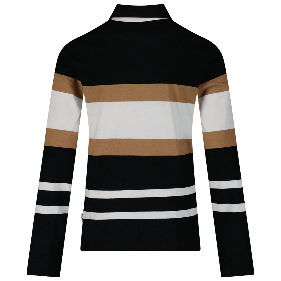 Boss Kids Boys Polo Black