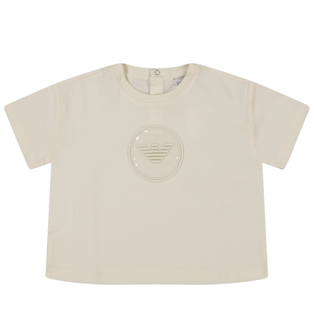 Armani Baby Boys T-Shirt Off White