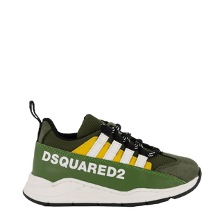 Dsquared2 Kids Unisex Sneakers Green