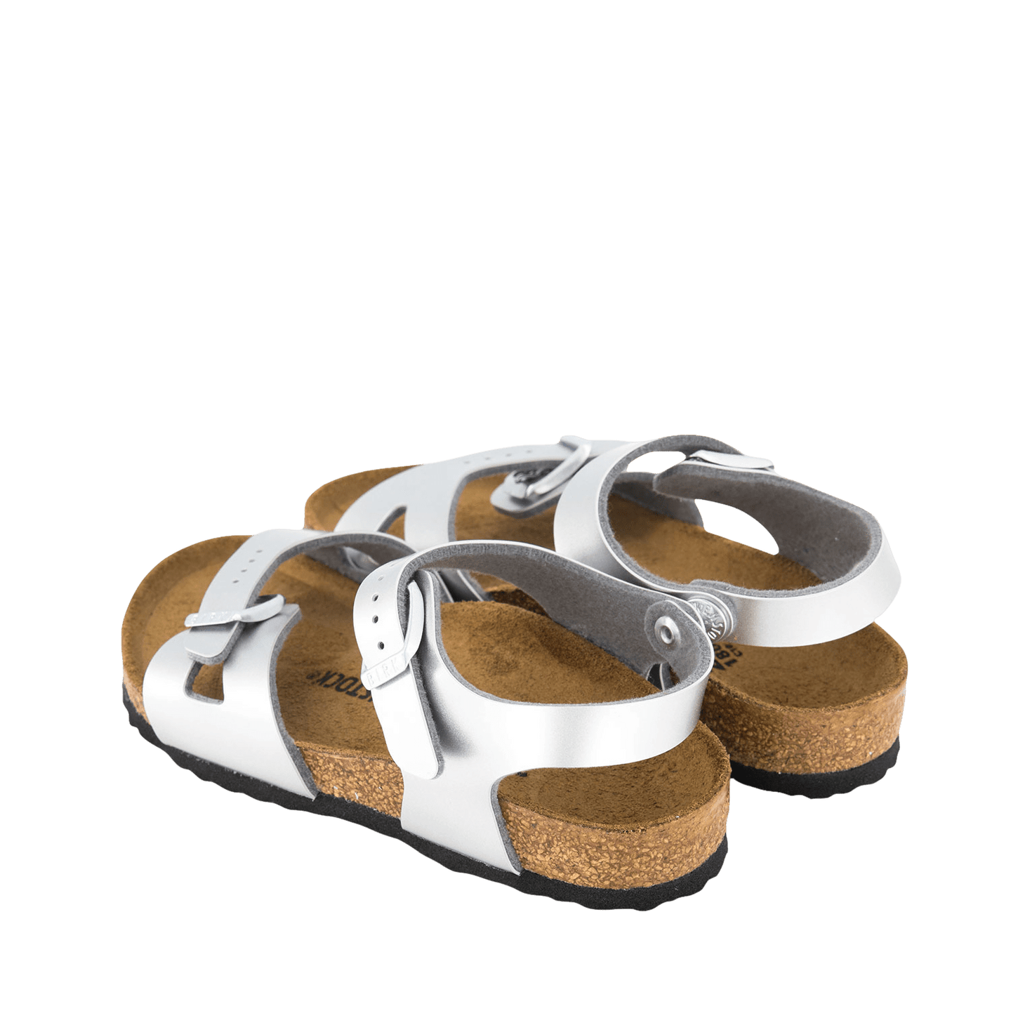 Birkenstock Kinder Meisjes Sandalen Zilver 24