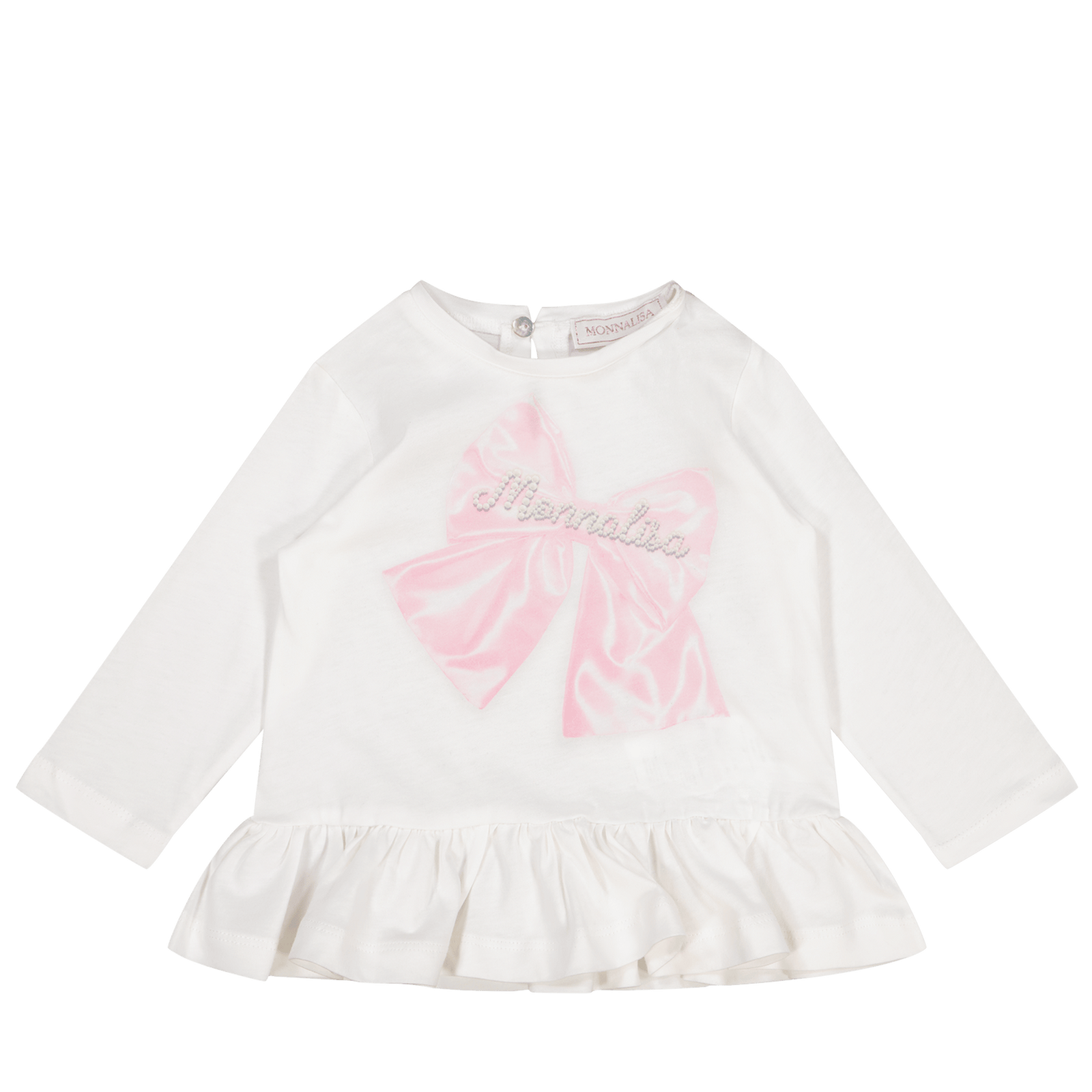 MonnaLisa Baby Girls Tunics Off White