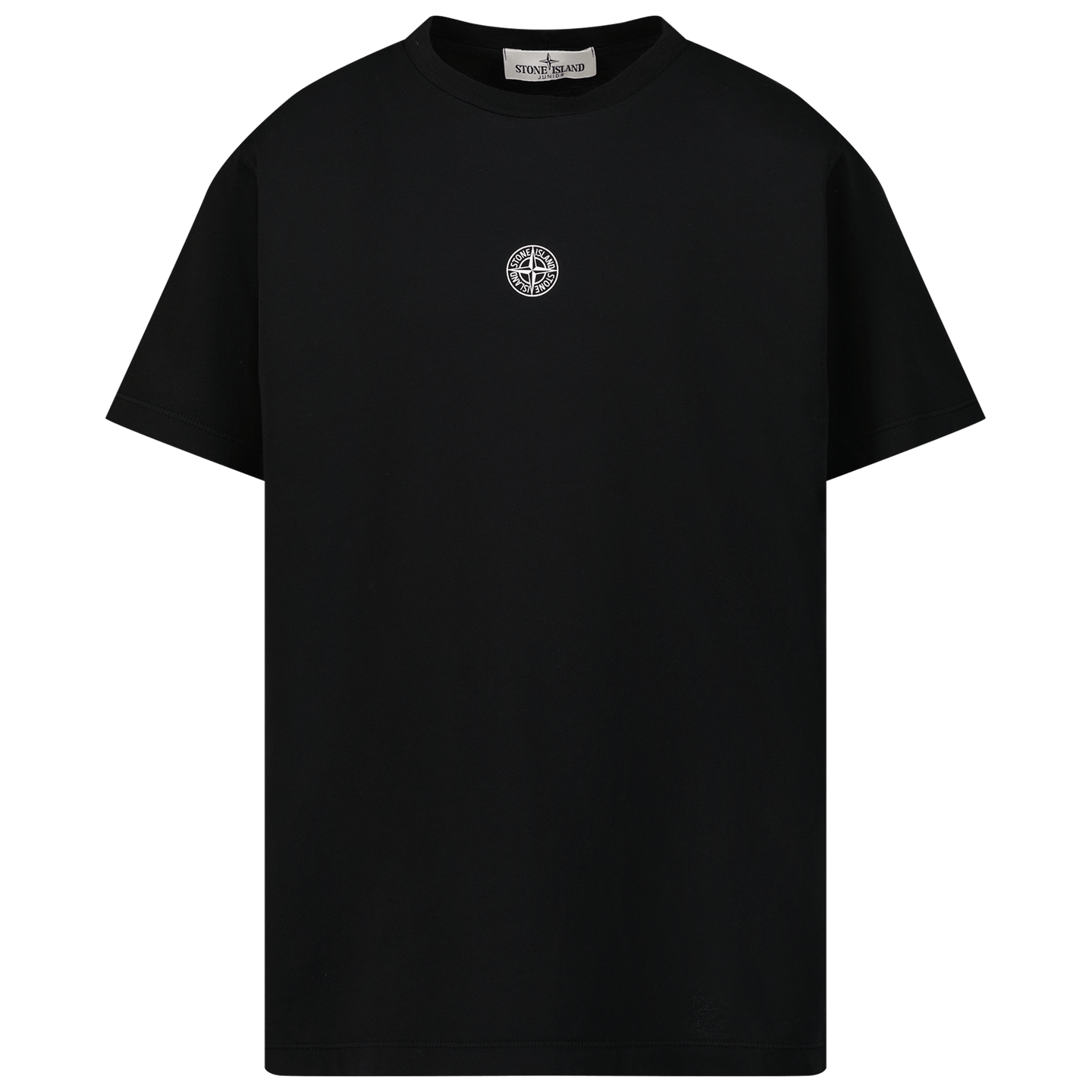 Stone Island Kinder Jongens T-Shirt Zwart - Superstellar