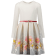 MonnaLisa Kids Girls Dress Off White