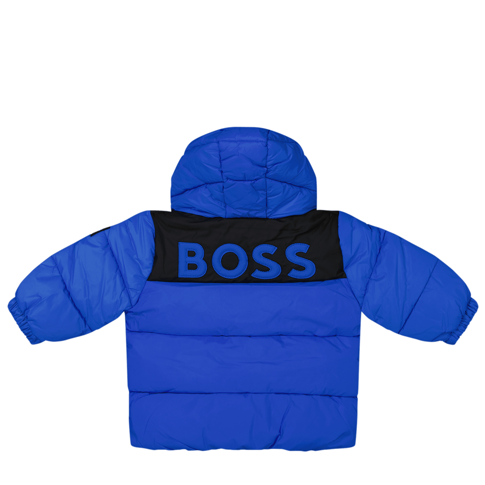 Boss Baby Jongens Jas Cobalt Blauw