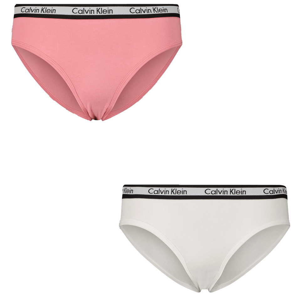 Calvin Klein Kids Girls Underwear Pink