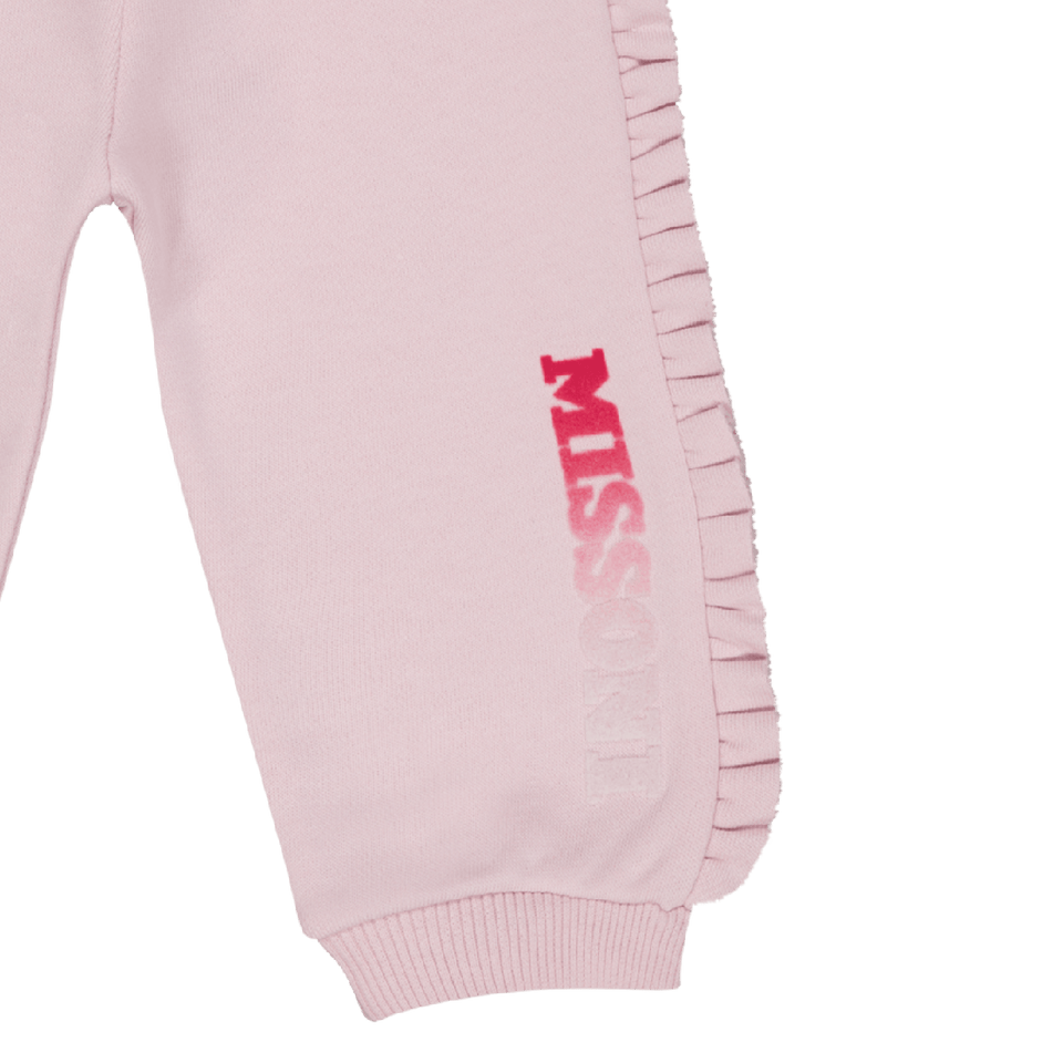 Missoni Baby Girls Trouser Light Pink