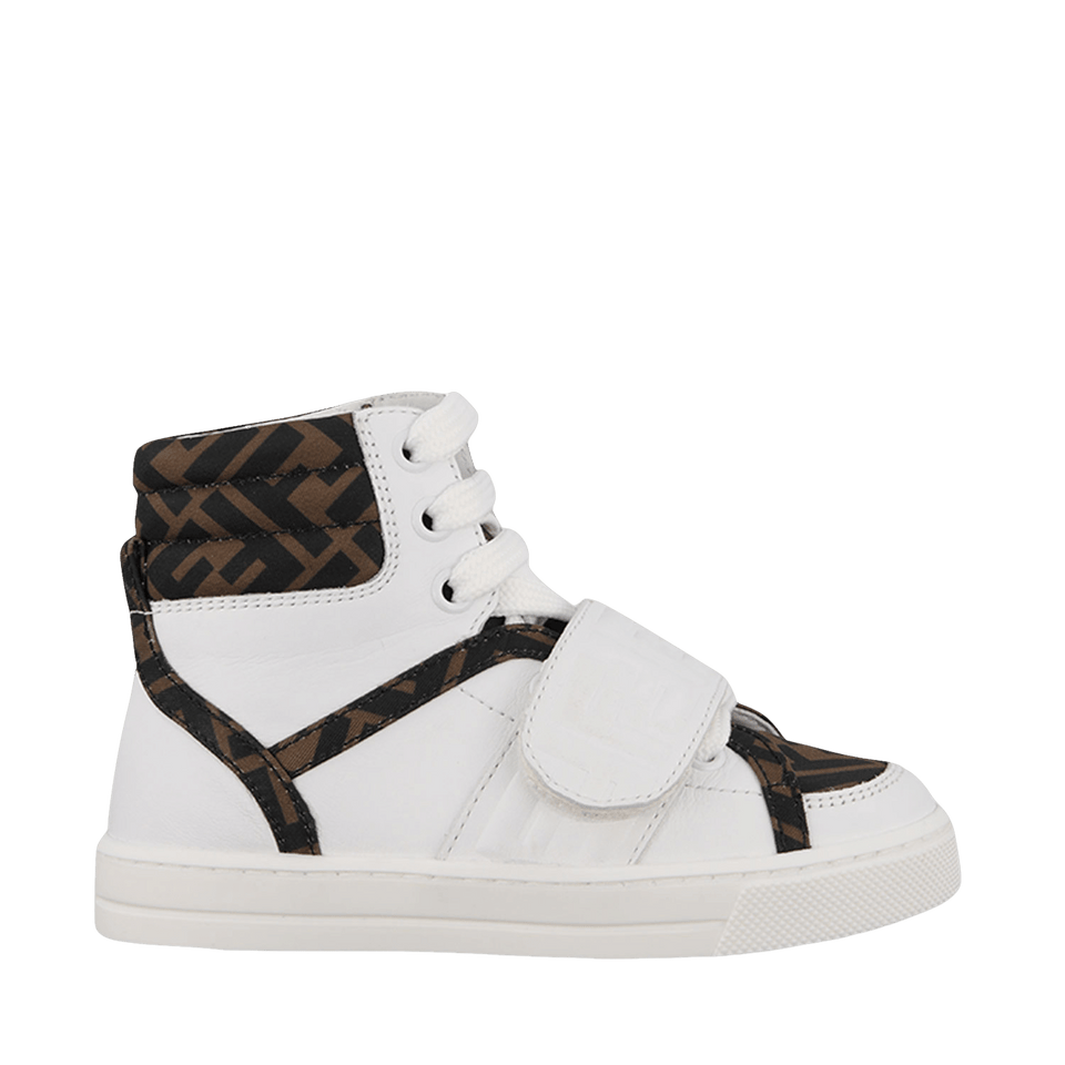 Fendi Kinder Unisex Sneakers Wit 23