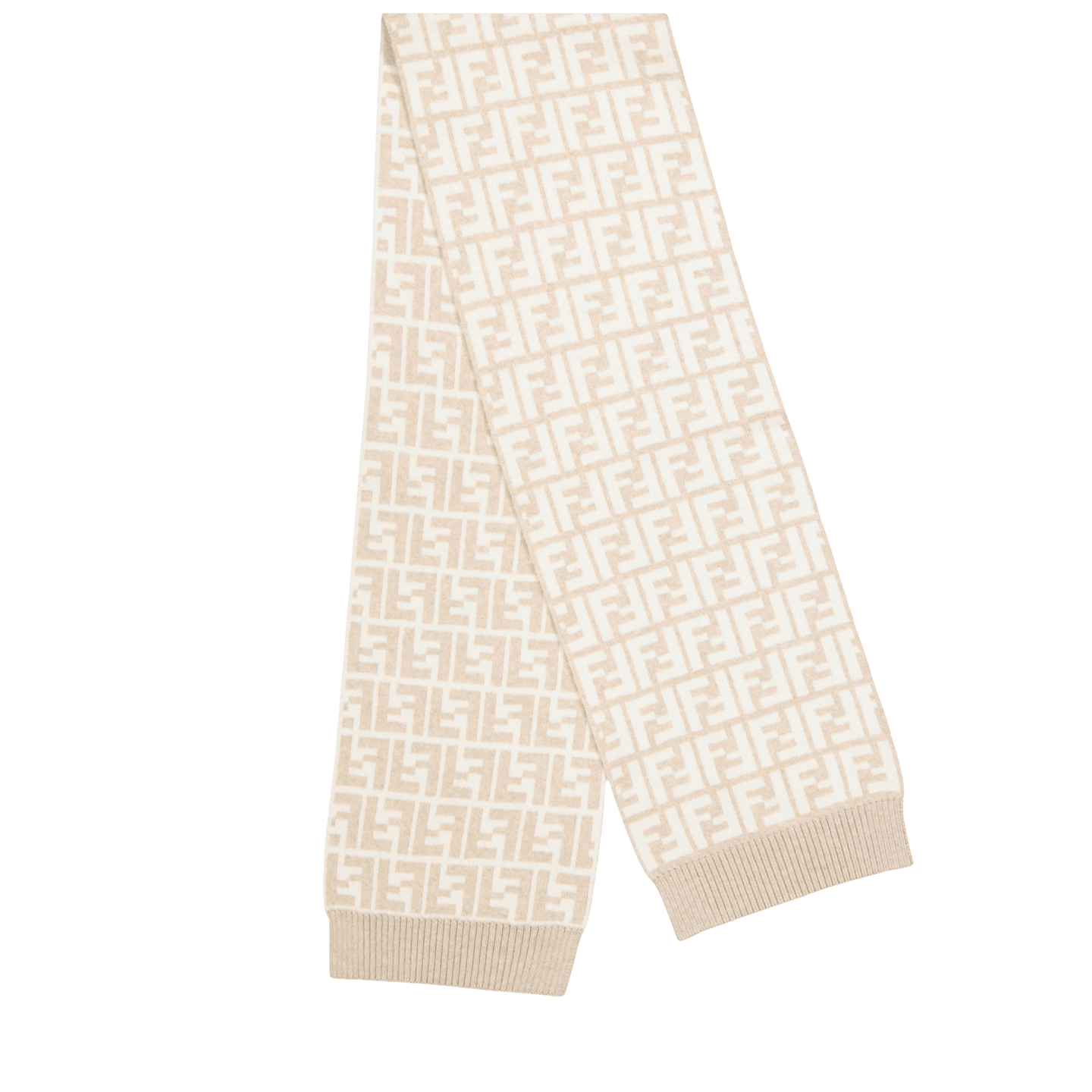 Fendi Baby Unisex Scarf Light Beige
