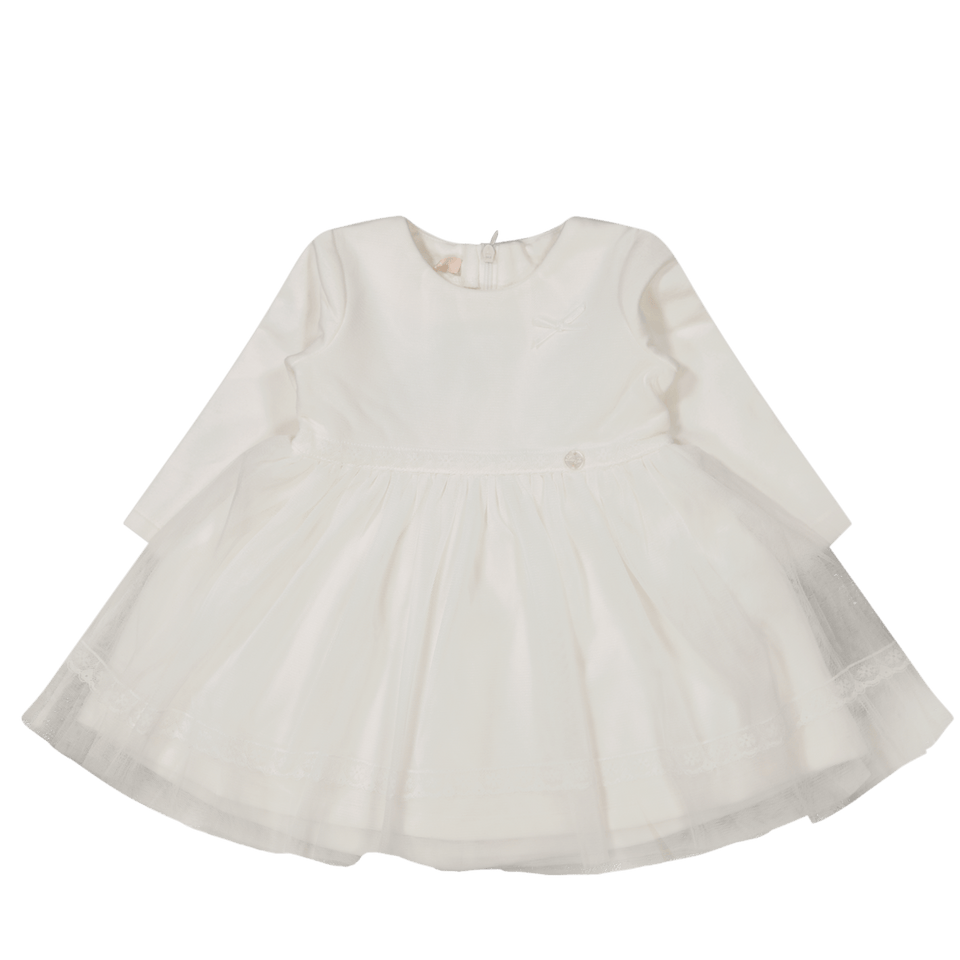 Liu Jo Baby Girls Dress Off White