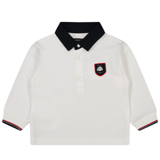 Mayoral Baby Boys Polo Off White