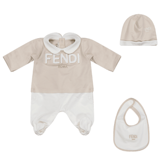 Fendi Unisex Boxpakje Beige 1mnd