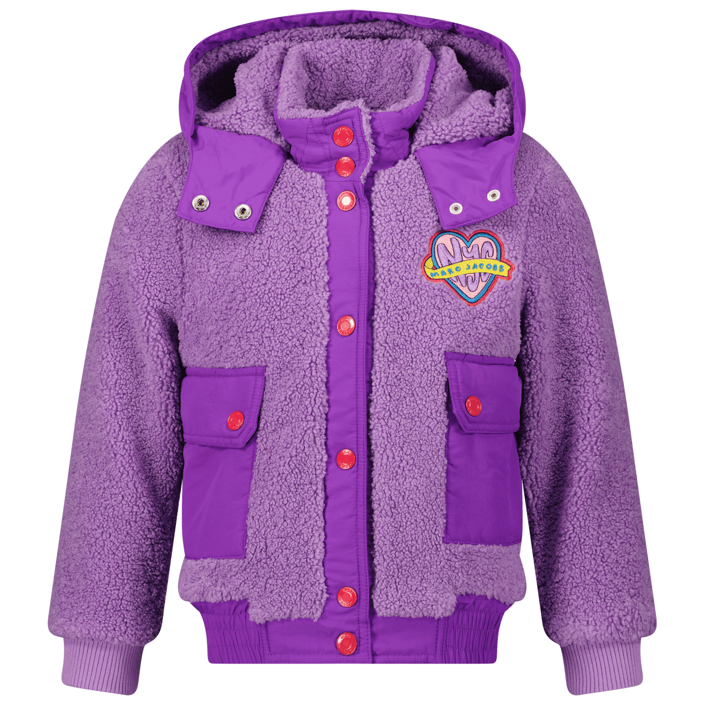 Marc Jacobs Kids Girls Coat Lilac