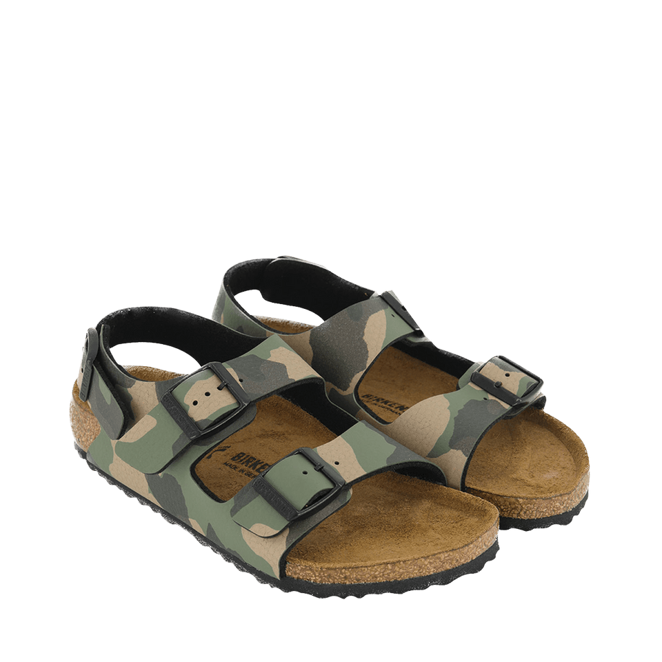 Birkenstock Kids Boys sandals Army