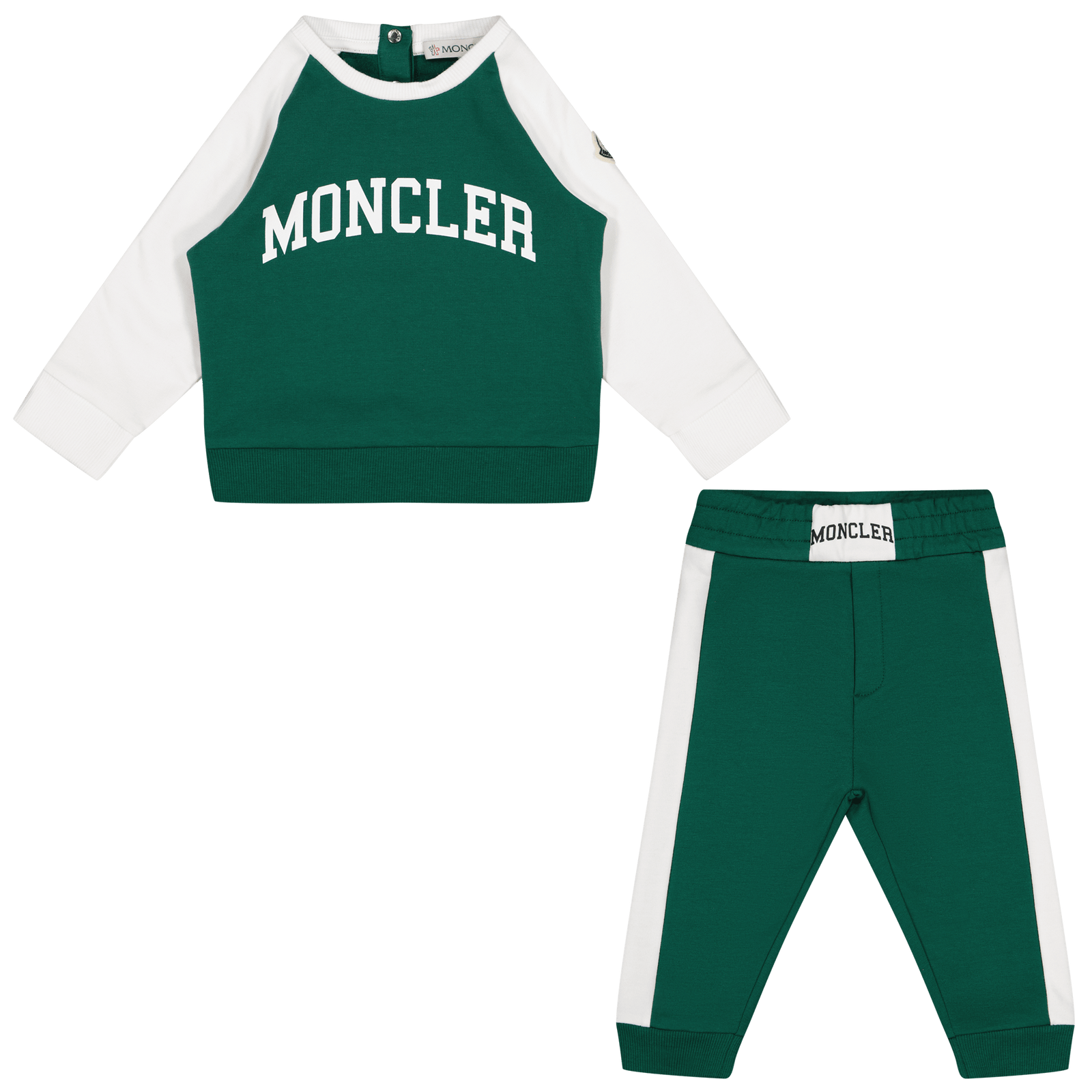 Moncler Baby Jongens Joggingpak Groen - Superstellar