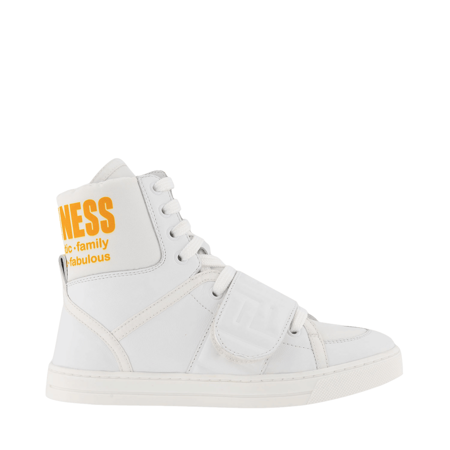Fendi Kinder Unisex Sneakers Wit