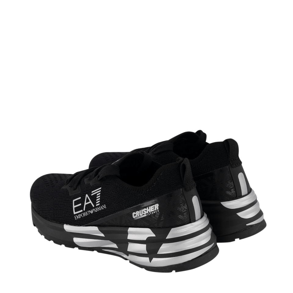 EA7 Kinder Jongens Sneakers Zwart