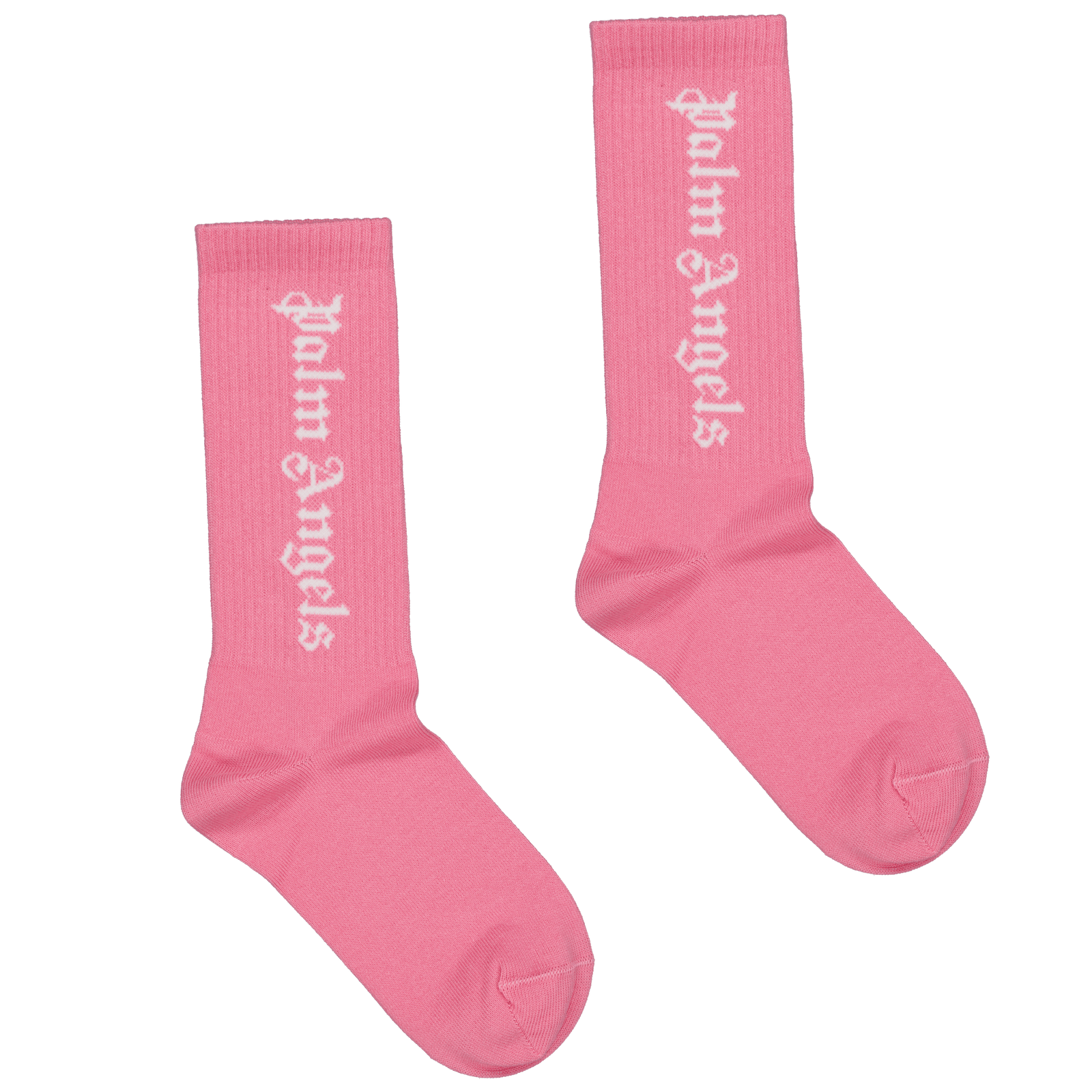 Palm Angels Kids Girls Socks Light Pink