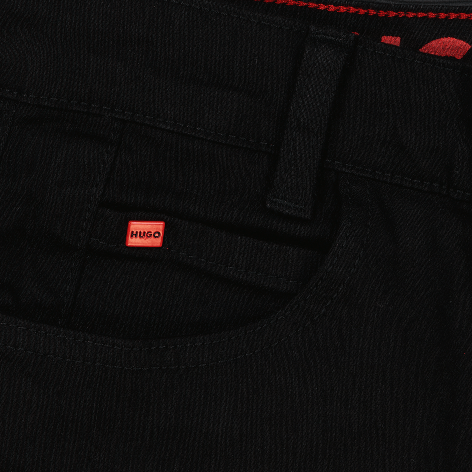 HUGO Kids Boys Jeans Black