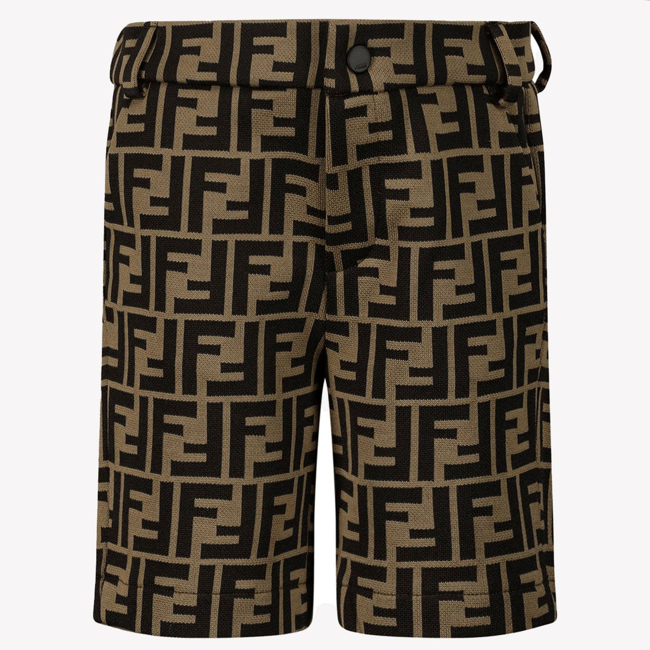 Fendi Baby Boys Shorts  Brown