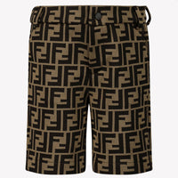 Fendi Baby Boys Shorts  Brown