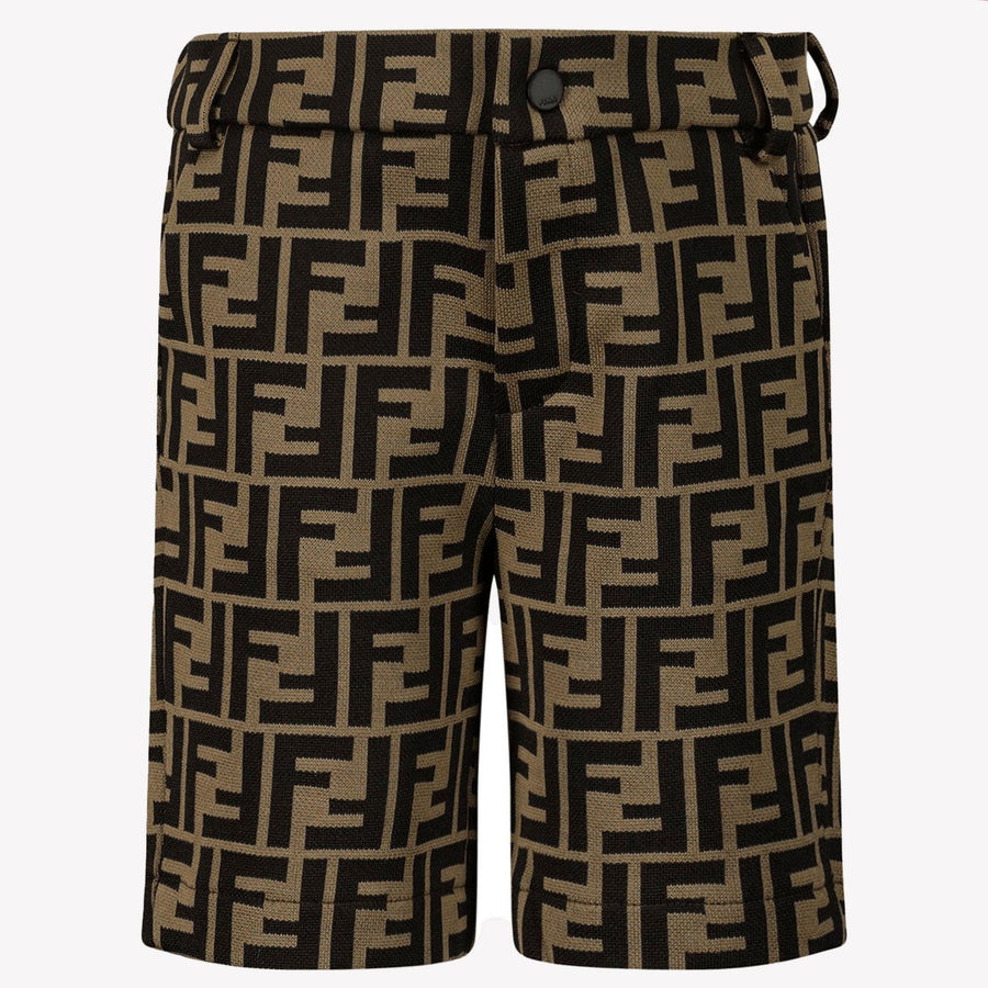 Fendi Baby Boys Shorts  Brown