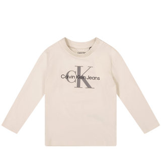 Calvin Klein Baby Unisex T-Shirt White