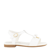 Dolce & Gabbana Kinder Meisjes Sandalen Wit