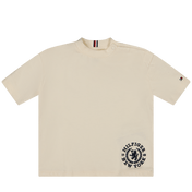 Tommy Hilfiger Bebek Erkekler T-Shirt Off White